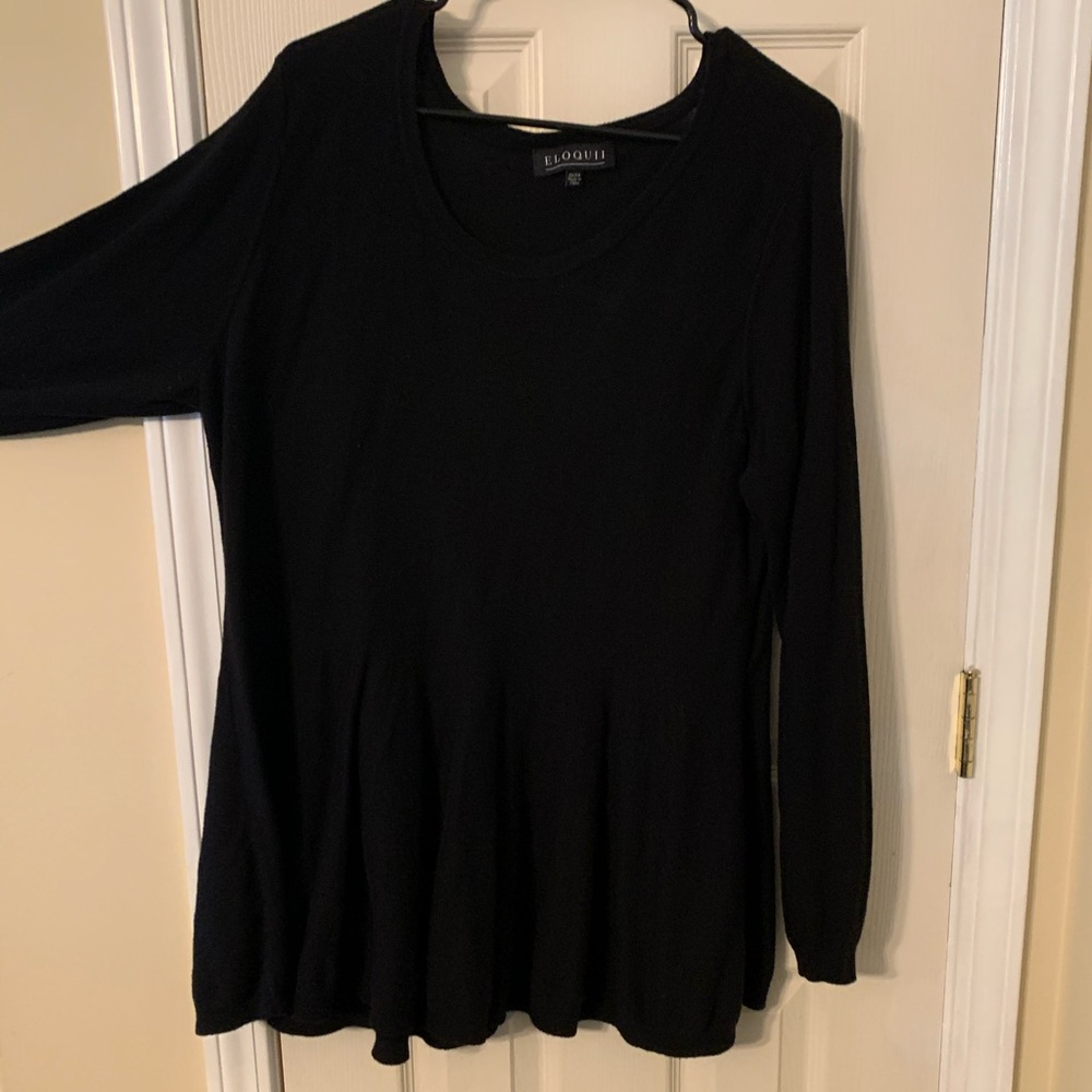 Eloquii Peplum sweater